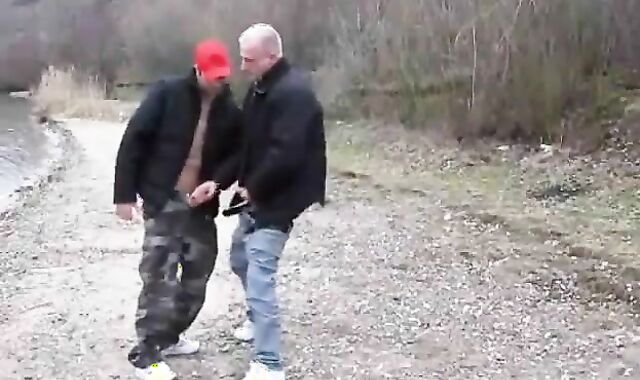 Hot Fuck on a Cold Day Outside