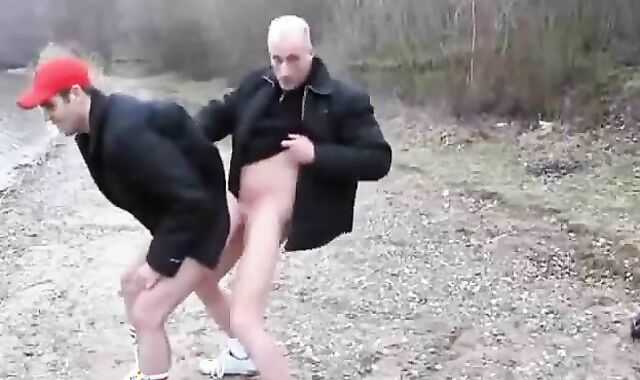 Hot Fuck on a Cold Day Outside