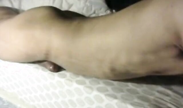 Bed mattress humping thick cum