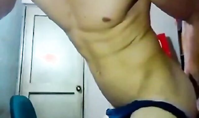 Sexy boy plays with his hot ass 2