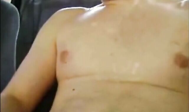 Horny Verbal Dude Jerks Off & Cums in Car