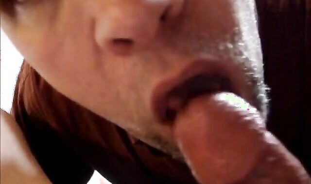 Begging to swallow cum - Swallows HUGE THICK load