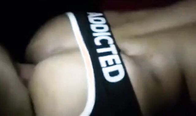 Bareback slut gets fucked by who knows who