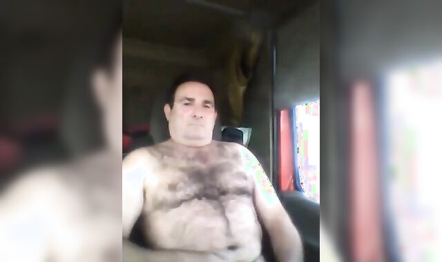 Horny trucker stud