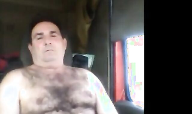 Horny trucker stud