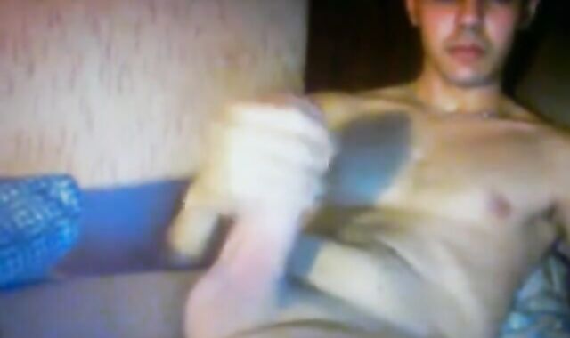 smooth turkish guy wanking huge thick cock on cam 2