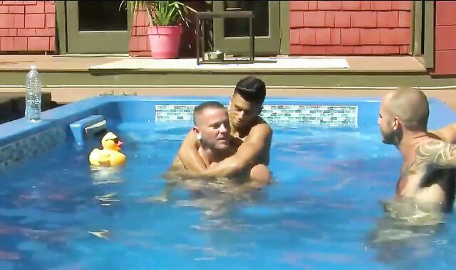 mischievous youngster DOUBLE PENETRATION'ed By 2 Daddies
