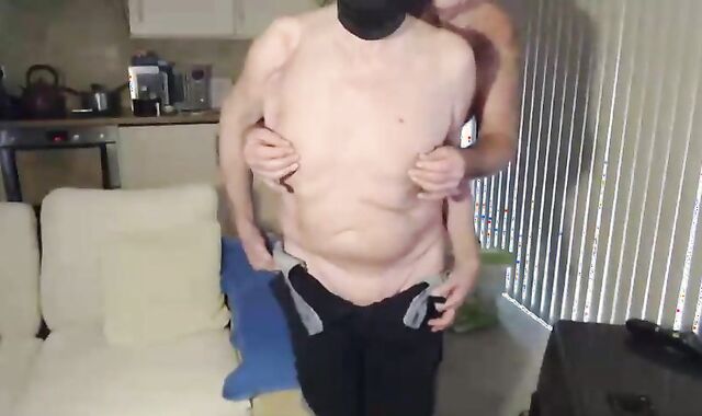 2 Daddies Have Fun On web camera