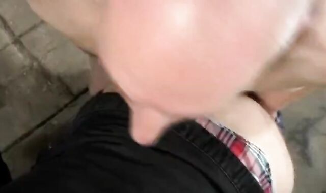 Dad & grand-father deep-throating trouser snake At Gloryhole