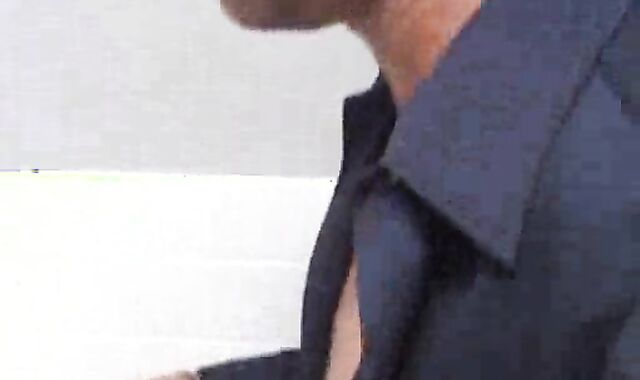 Public Wc deep throat fun