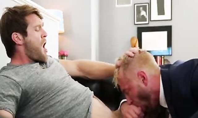 XXL man-meat queer buttfuck job And ball guy goo load