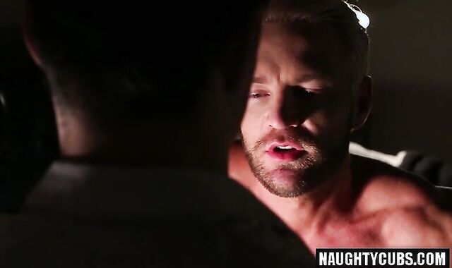 XXL man-meat queer buttfuck job And ball guy goo load