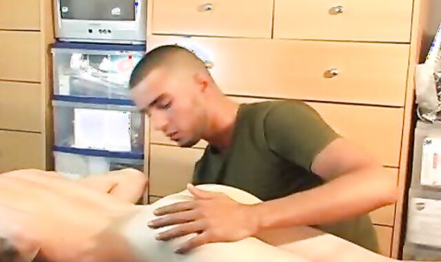 My str8 Neighbour Made A Porno Where he Pump A fat lollipop!