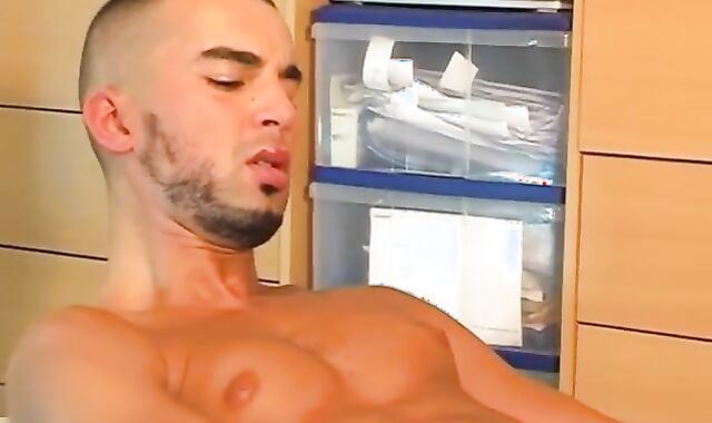 My str8 Neighbour Made A Porno Where he Pump A fat lollipop!