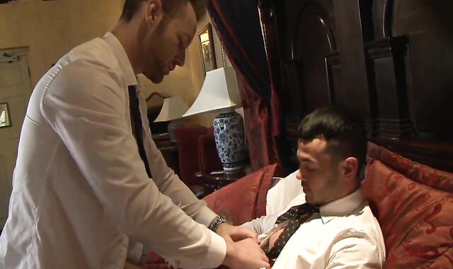 12-07 7 Adriano unclothes Off Matthew's Suit