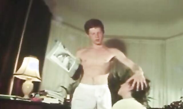 Bimbo Ginger With A gigantic wood