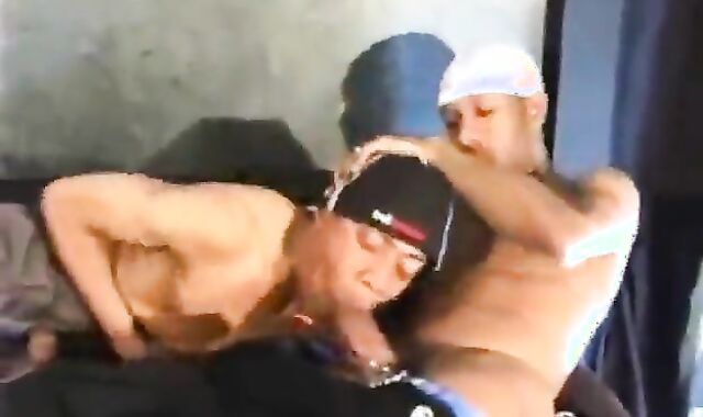 BIG BLACK COCK & WhiteBoy poking