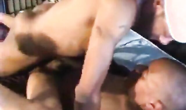 BIG BLACK COCK & WhiteBoy poking