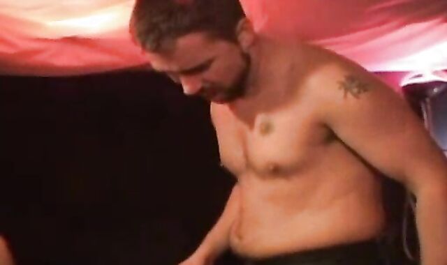 Basement gang gang-fuck