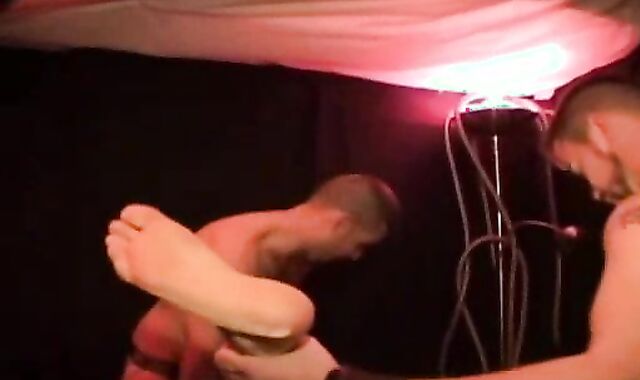 Basement gang gang-fuck