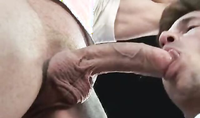 Daddys humongous ten-Pounder inwards of me