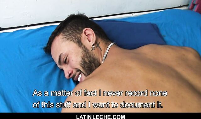 Edgy Latino twunk gargles A huge manstick