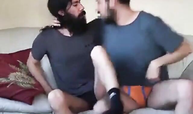 Intense Latin Gay Couple Sucking Big Cocks