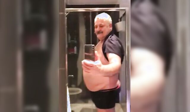 Big Daddy Bear Strips Down