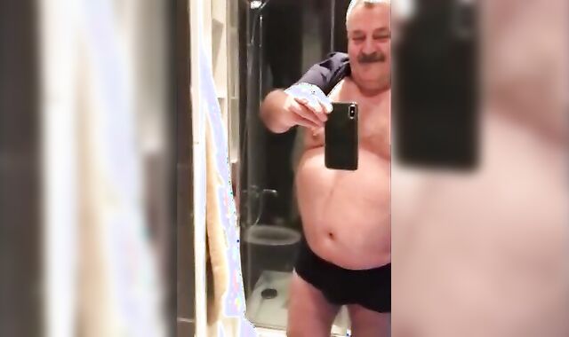 Big Daddy Bear Strips Down