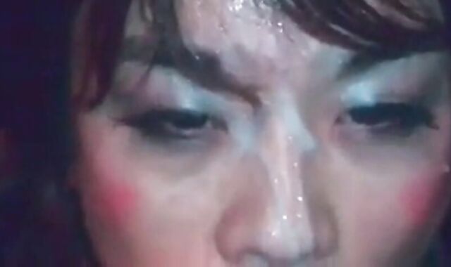 Amateur Asian Crossdresser Sucks Cock