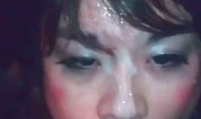 Amateur Asian Crossdresser Sucks Cock