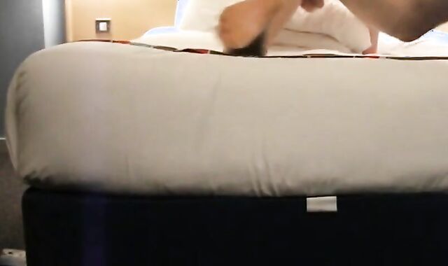 Twink Humps Pillow in Hotel Bed