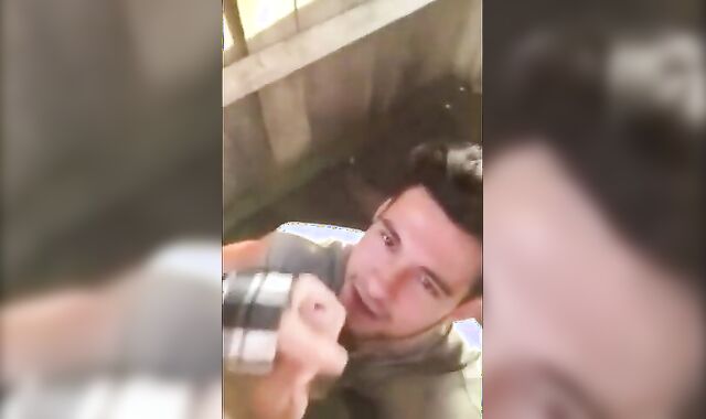 Cute Latin Hunk Sucks Big Cock and Eats Cum