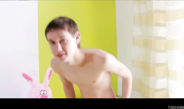 Sweet Hung Teen Boy All Alone