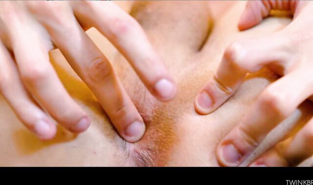 Fingering His Tight Twink Ass