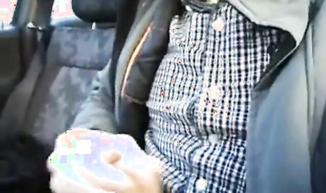 Wanking in the Car