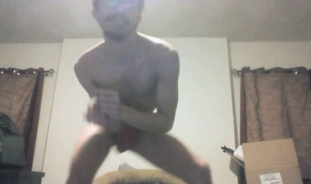 Skinny Asian Twink's Birthday Striptease