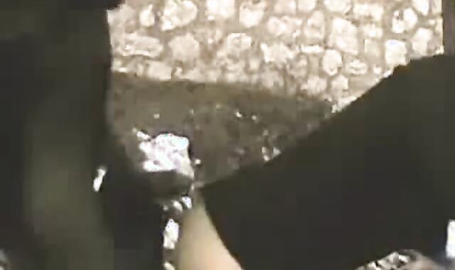 Big Black Cock Barebacks Tight White Ass Outdoors