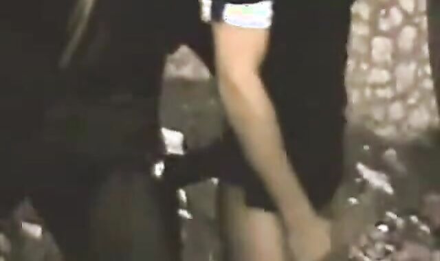 Big Black Cock Barebacks Tight White Ass Outdoors