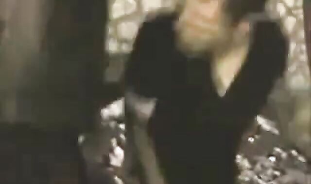 Big Black Cock Barebacks Tight White Ass Outdoors