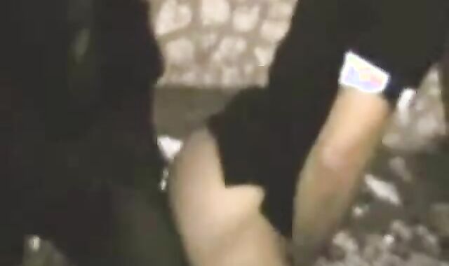 Big Black Cock Barebacks Tight White Ass Outdoors