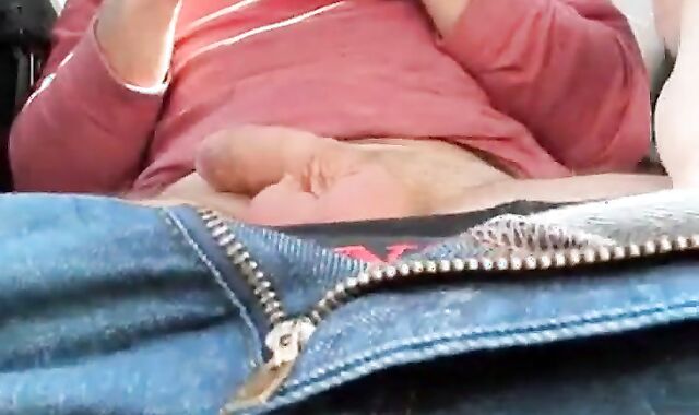 Playing with a Fireman's Big Cock in the Car Park