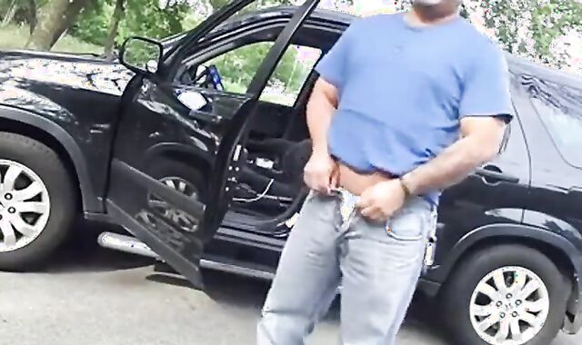 Sucked by a Bear Outdoors