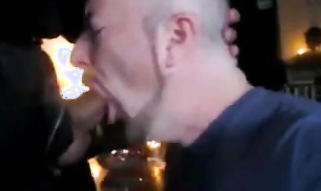 Amateur Daddy Swallows Big Cock in Suit