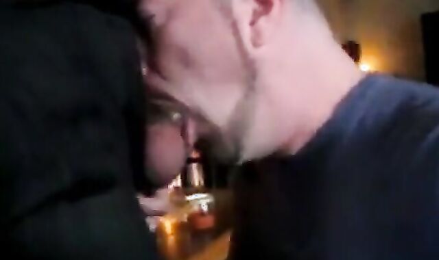 Amateur Daddy Swallows Big Cock in Suit