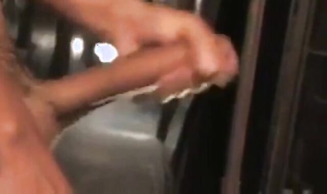 Monster Latin Dick Unveiled Outdoors