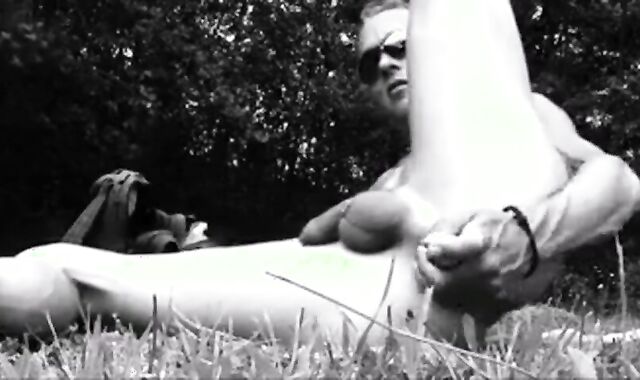 Outdoor Anal Adventure with a Twink Slut