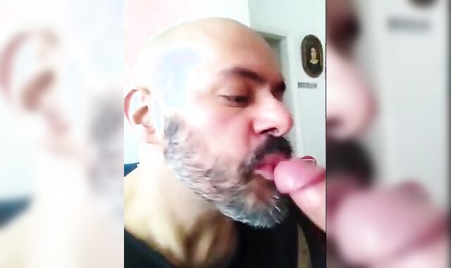 Cum Eating Amateur Blowjob