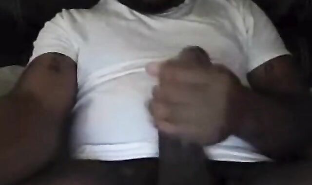 Big Black Cock Masturbation Solo