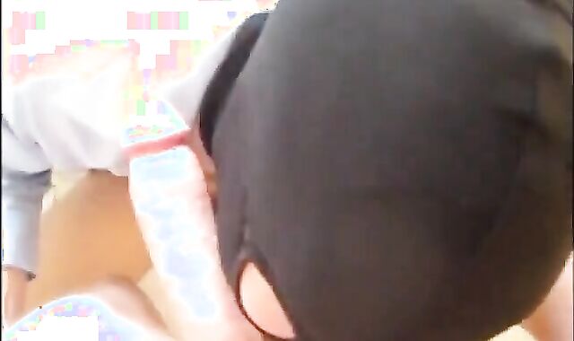 Amateur Takes on Two Big Cocks for a Facial